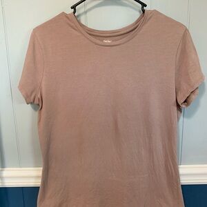 Mossimo Supply Co. Blush Short Sleeve Tee